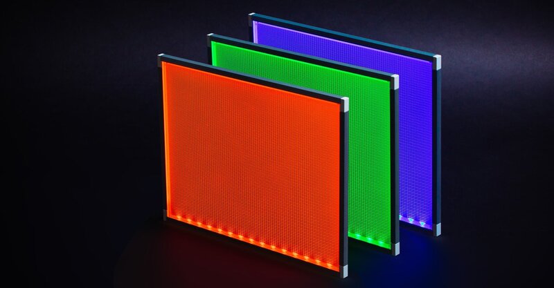 GLLS LP-CUSTM-RGB COLOR CHANGING LED LIGHT PANEL (OPEN TYPE B) OR( CLOSED TYPE A)